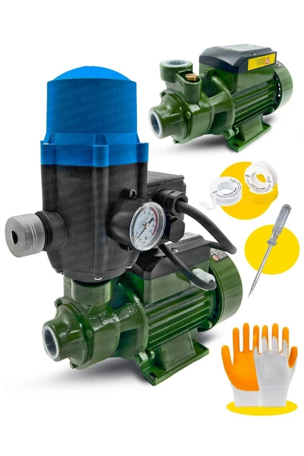 Paket Hidrofor Otomatik Sistem Su Pompası 5 Yıl Garantili Qb60 Ve Hidrofor 2 Yıl Garantili - 2