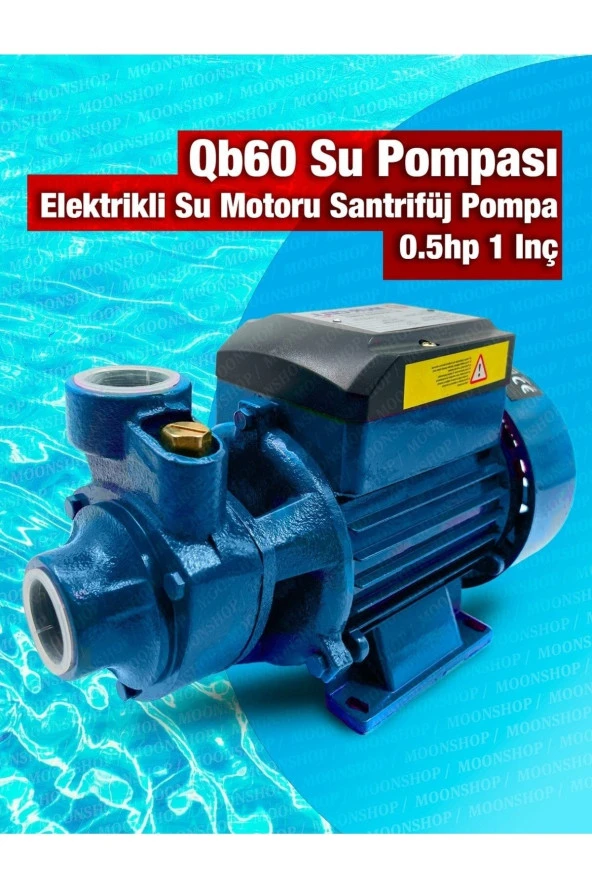 Moonshop Paket Hidrofor Otomatik Sistem Su Pompası 5 Yıl Garantili Qb60 Ve Hidrofor 2 Yıl Garantili - 2