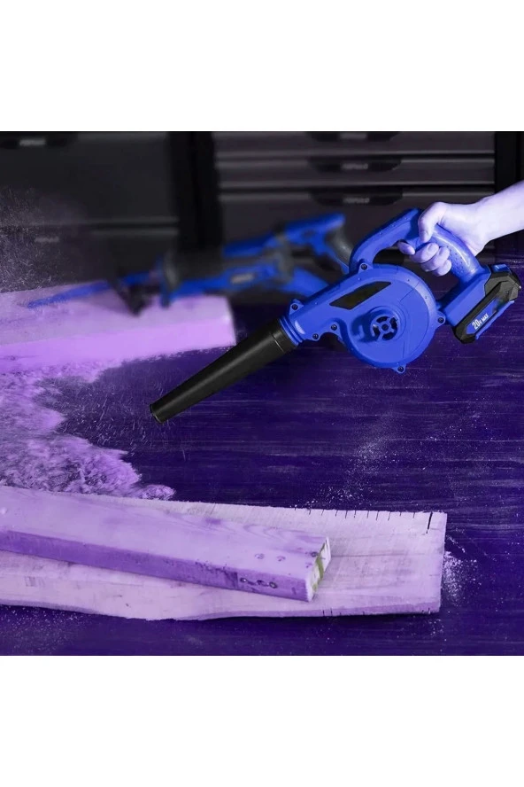 Moonshop Pro Alman Seri 2447Wf Kademeli Hız Ayarlı Şarjlı Hava Üfleyici Ve Toz Toplayıcı - 3