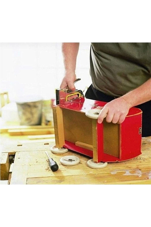 Moonshop 3 Fonksiyonlu Mekanik Professionel Büyük Zımba Makinesi Zımba Tel  5000 Pcs Zımba Teli - 4