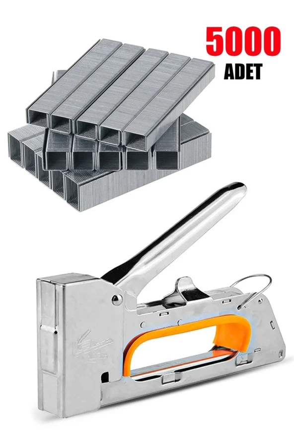 Moonshop 3 Fonksiyonlu Zımba Tabancası ( 5.000 Pcs Zımba Teli Hediye ) - 2