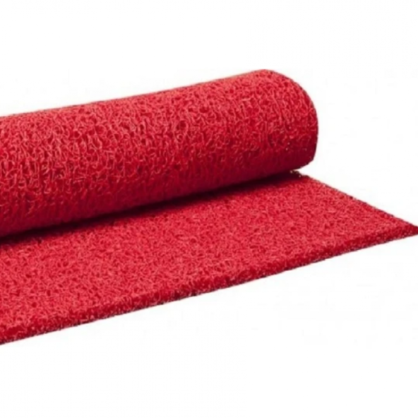 PVC KIVIRCIK PASPAS 14MM 100cm x 7mt Kırmızı - Resim 3