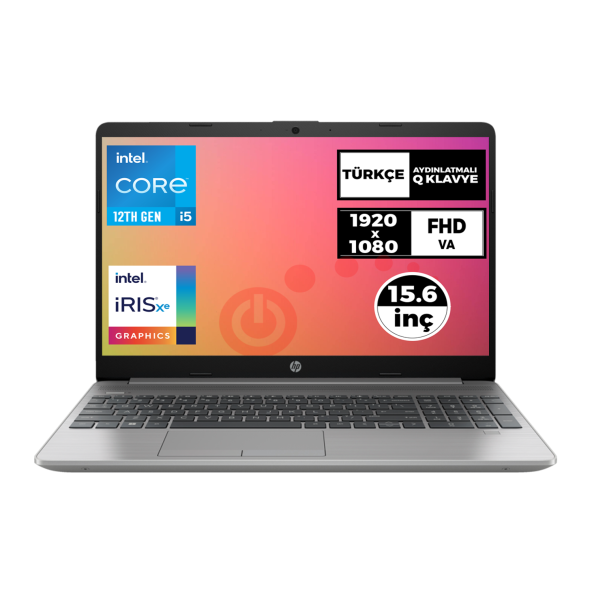 HP 250 G9 i5-1235U 16GB 256GB SSD 15.6" FHD Windows 11 Home Taşınabilir Bilgisayar 723P9EA 1