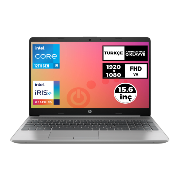 HP 250 G9 i5-1235U 8GB 512GB SSD 15.6" FHD Windows 11 Home Taşınabilir Bilgisayar 723P9EA 2