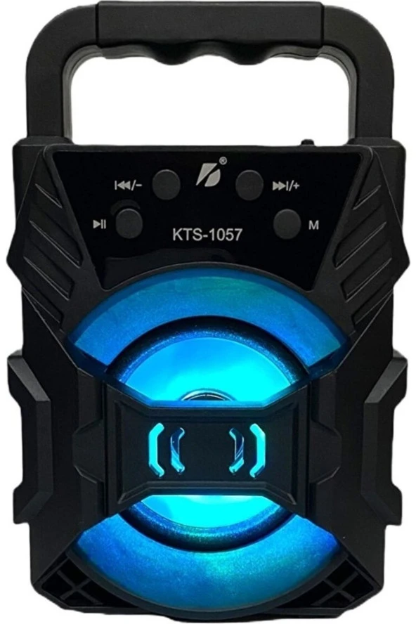 Moonshop Bluetooth Hoparlör Taşınabilir Ses Bombası Led Işıklı Extra Bass Ses Radyolu Speaker Sd Kart-Usb - 4