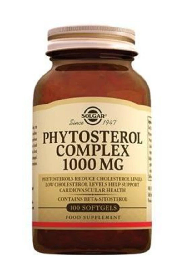 Solgar Phytosterol Complex 1000 Mg 100 Kapsül ürün görseli