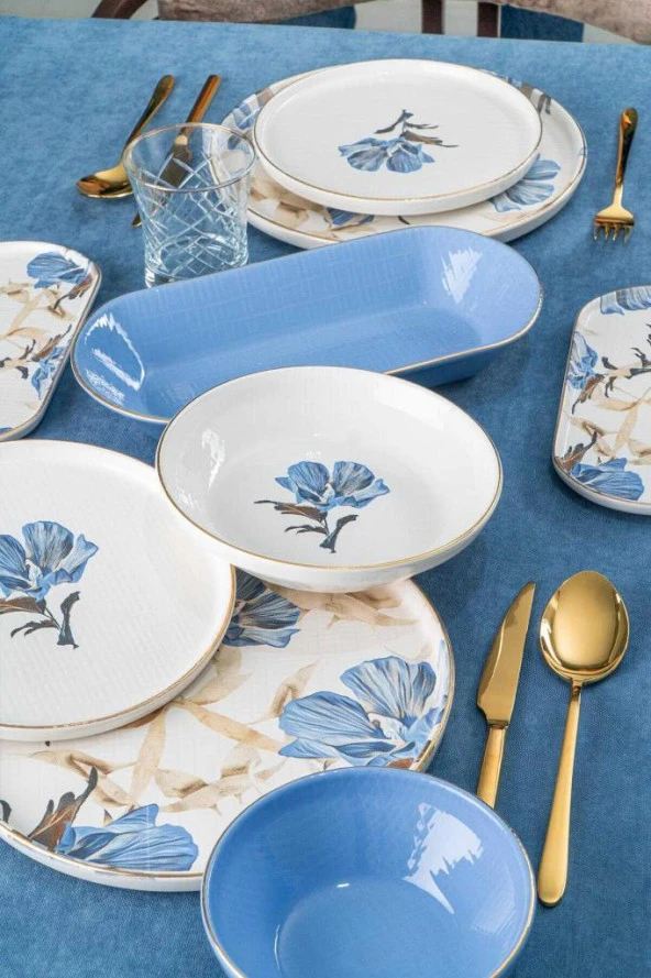 Acar Amanda 27 Parça 6 Kişilik Yemek Takımı SR-06232 - 2