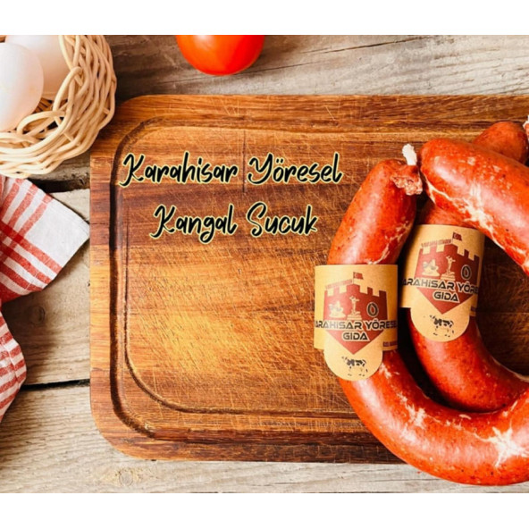 Karahisar Yöresel Sucuk Afyon Sucukları %100 Kangal Sucuk 5 Kg - 2