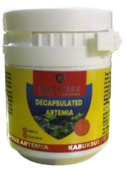 Rotifish Kabuksuz Artemia Yavru Yemi 15 gr ürün görseli 1