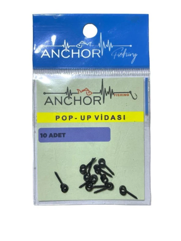 ANCHOR POP-UP VİDASI Paket İçi 10 Adet