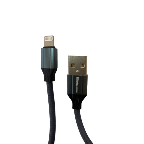 Blue Spectrum 3A 2 metre Lightning Hızlı Şarj ve Data Kablosu - 3