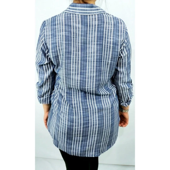 4034 Çizgili Gömlek - 5