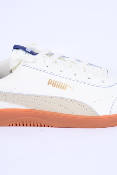 Puma 389406-08 Puma Clup Deri Rahat Taban Bağcıklı Beyaz Günlük Erkek Spor Ayakkabı - 2