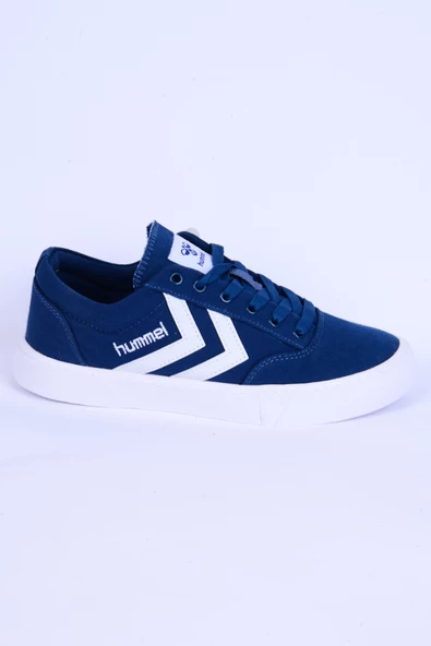 Hummel 900521-7871 Wivo Kumaş File Detaylı Kauçuk Taban Rahat Hafif Esnek Mavi Günlük Unisex Sneaker Ayakkabı