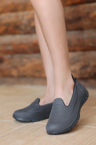 Palermo Kadın Füme Spor Babet Yürüyüş Ayakkabısı Hafif Rahat Ortopedik Taban PALERMO-8456 - 2