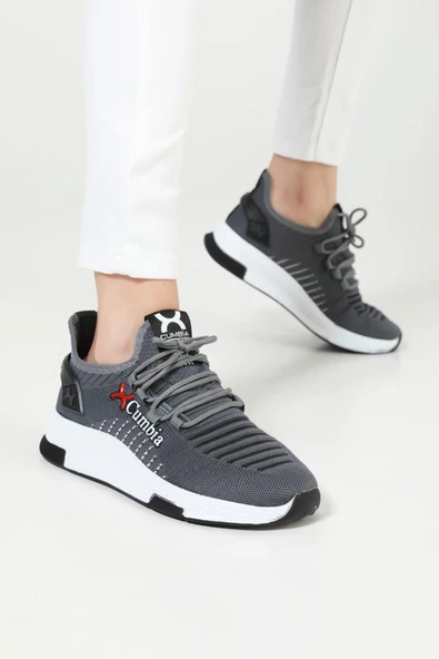Ayakcenter 382 Cumbia Gri Erkek Sneaker Spor Ayakkabı ürün görseli 1