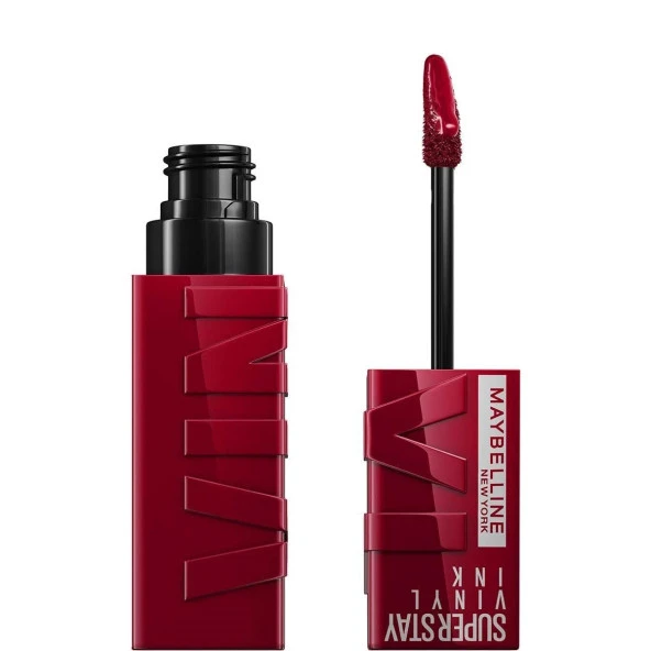 Maybelline New York Super Stay Vinyl Ink Uzun Süre Kalıcı Likit Parlak Ruj 55 Royal