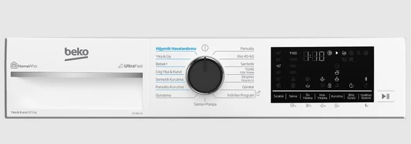Beko Cm 850 Yk 8 Kg / 5 Kg Kurutmalı Çamaşır Makinesi - 5