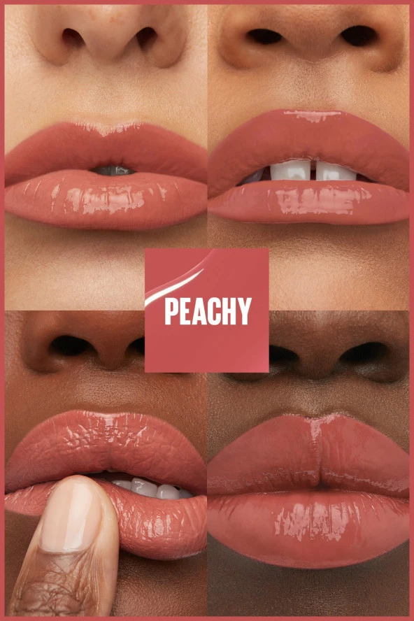 Maybelline New York Super Stay Vinyl Ink Kalıcı Likit Parlak Ruj 15 Peachy - 2