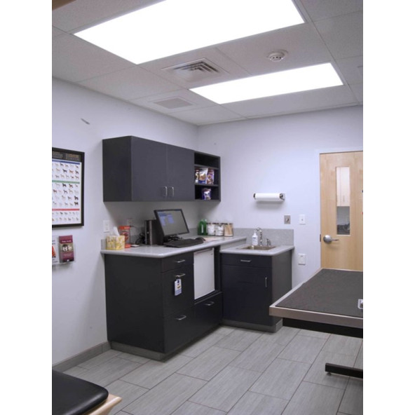 60x120 Slim Panel, 6500k, Beyaz Işık, 3mm Kalınlık, Dev Aydınlatma,homojen Işık, Ofis Led Aydınlatma - 1