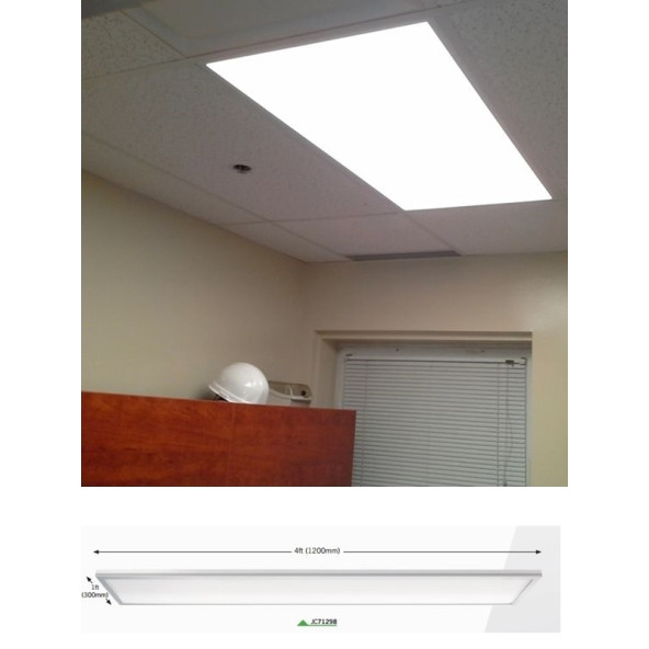60x120 Slim Panel, 6500k, Beyaz Işık, 3mm Kalınlık, Dev Aydınlatma,homojen Işık, Ofis Led Aydınlatma - 4