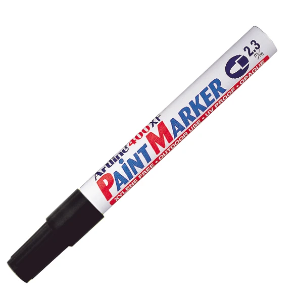 Artline 400XF 2.3mm Paint Marker Çok Amaçlı Boyama Markörü Siyah ürün görseli