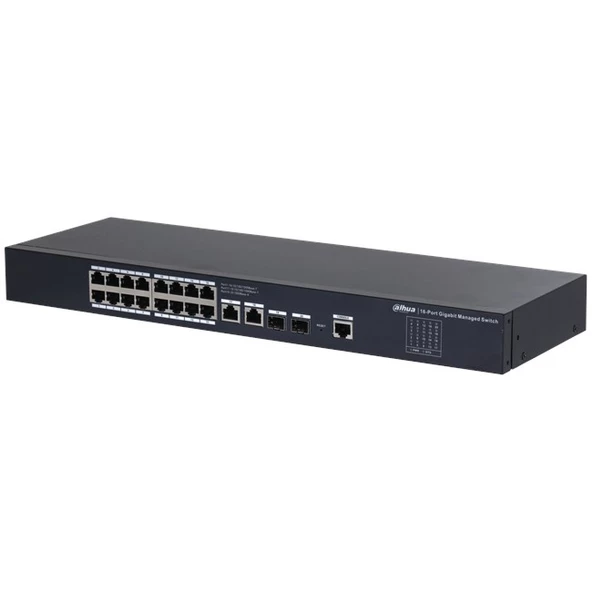 Dahua 16 Port Gigabit PoE (PFS4218-16GT-230) - Resim 2