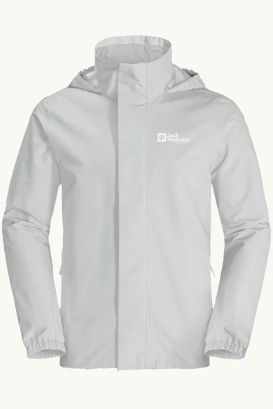 Jack WolfskinStormy Point 2L Gri Erkek Yağmurluk - 7