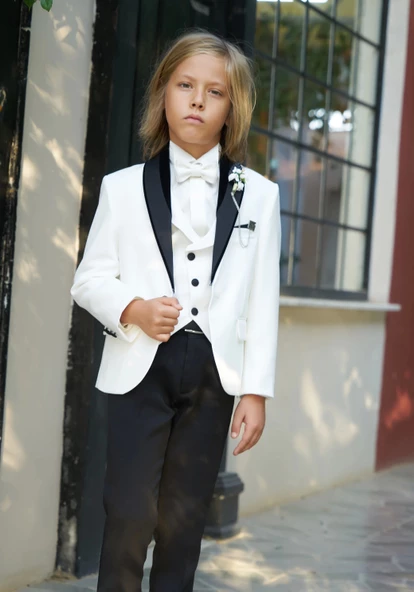 Erkek Çocuk Smokin Takım Elbise