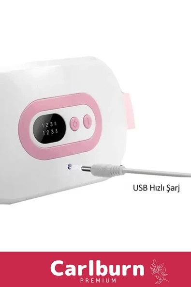 Premium Seri Titreşimli Taşınabilir Sıcak Tutan Regl Ağrıları Dijital Özel Gün Adet Bel Kemeri - 5