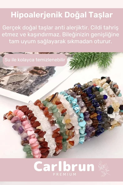 Premium Yengeç Burcu Enerjisini Yükselten Doğal Taş Bileklik Yengeç Burçları Burç Unisex Bileklik - 5