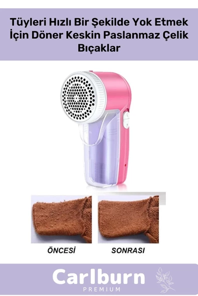 Özel Üretim Şarjlı Kablolu Tiftik Kazak Tüy Toz Takım Elbise Halı Otomatik Tüy Temizleme Makinesi - 4