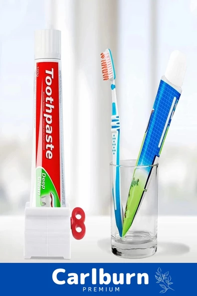 Premium Seri PRatik Taşınabilir Çevirmeli Krem Merhem Diş Macunu Sıkacağı - 2 Adet - 3