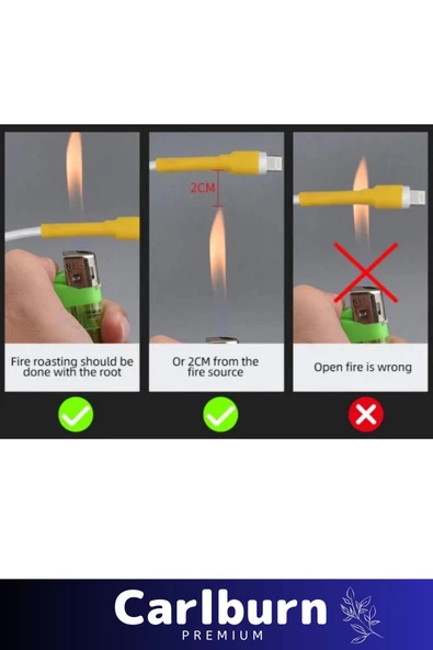 Özel Üretim Isıya Dayanıklı Renkli Telefon Şarj Yalıtım Amaçlı Kablo Koruyucu Makaron Seti 560 Parça - 3