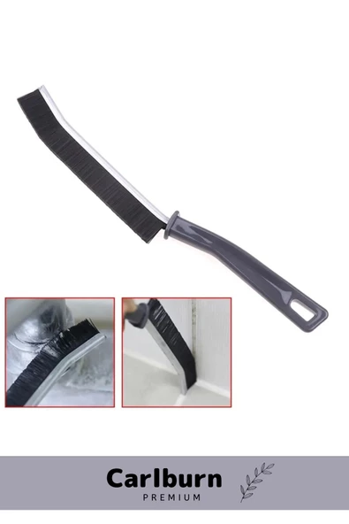 Pratik Çok Amaçlı Temizlik İnce Banyo Mutfak Derz Arası Detay Temizlik Fırçası 3 Adet - 3