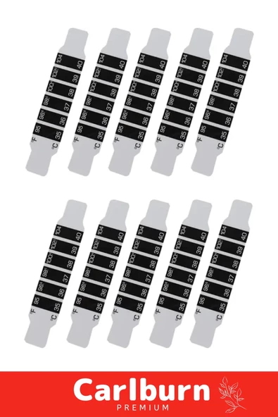 Özel Üretim Hızlı Güvenilir Şerit Bükülebilir Taşınabilir Tek Kullanımlık Ateş Ölçer - 1 Adet - 2