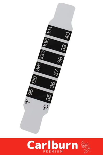 Özel Üretim Hızlı Güvenilir Şerit Bükülebilir Taşınabilir Tek Kullanımlık Ateş Ölçer - 1 Adet - 3