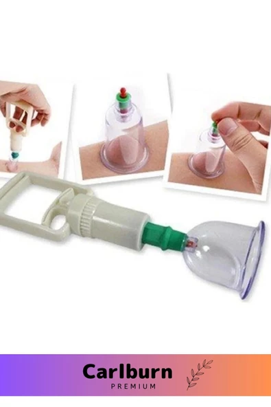 Premium Series Çatlak Vakumlu 5 Numara Hacamat Kupası 10 Adet - 4