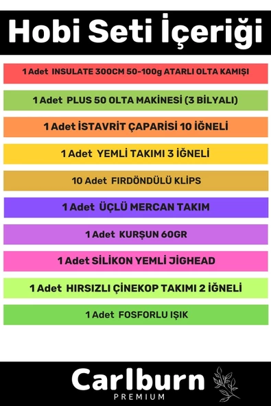 Özel Üretim Şık Taşıma Çantalı Hazır Kurulu Balık Tam Takım Hobi Kıyı Olta Seti - 3m Kamış Hediyeli - 2