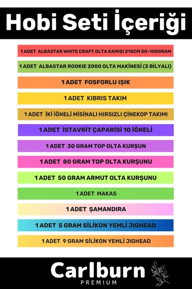 Özel Üretim Şık Taşıma Çantalı Hazır Kurulu Balık Viper Kıyı Olta Seti - 3m Kamış - 2