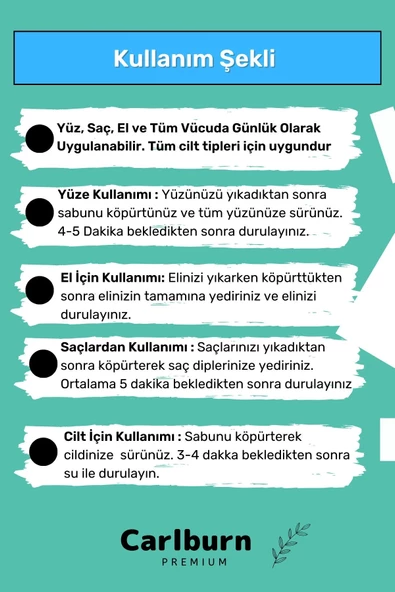 %100 Doğal Koku Yüz Cilt Beyazlatıcı Organik Nemlendirici Beyaz Pirinç Sabunu 2'li Set - 4