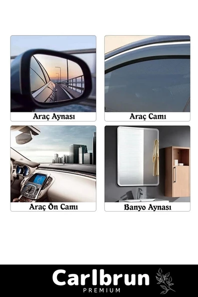 Özel Üretim Yağmur Kaydırıcı Film Araba Dış Yan Dikiz Aynası Filmi Buğu Önleyici Su Tutmaz 4 Adet - 7