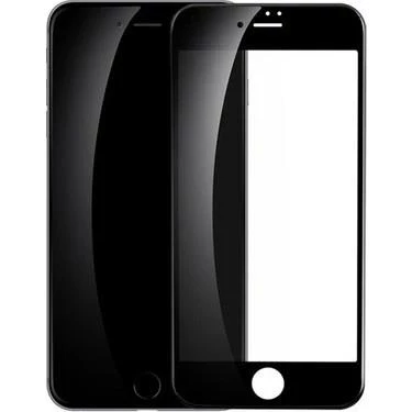 İPHONE 7-8 MONSTER SİYAH SÜPER 5D FİBER NANO EKRAN KORUYUCU - Resim 2