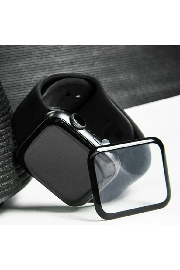 İphone  Watch 38mm Mat Polimer Nano Tam Kaplama Ekran Koruyucu - Resim 2