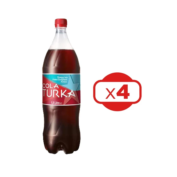 Cola Turka Kola 1,5 lt x 4 Adet - 2