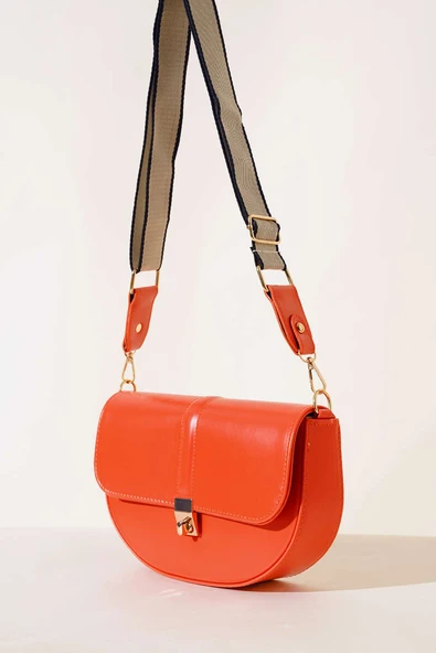 Baget Kol Çantası Oranj - Resim 2