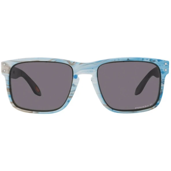 Oakley Holbrook Polarize Güneş Gözlüğü 9102V8 Sanctuary Swirl Prizm Grey Polar - 7