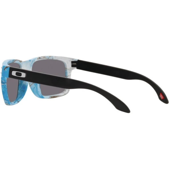 Oakley Holbrook Polarize Güneş Gözlüğü 9102V8 Sanctuary Swirl Prizm Grey Polar - 11
