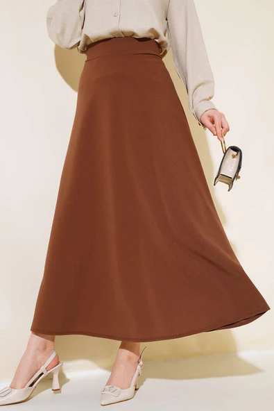 Kloş Çan Etek Kahve - Resim 2