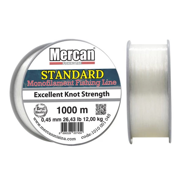 Mercan Standart 1000-800-600-500 m. Şeffaf Bobin Misina - 5